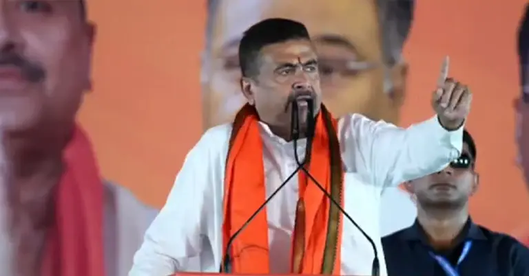 পশ্চিমবঙ্গের মুখ্যমন্ত্রী শুভেন্দু অধিকারী